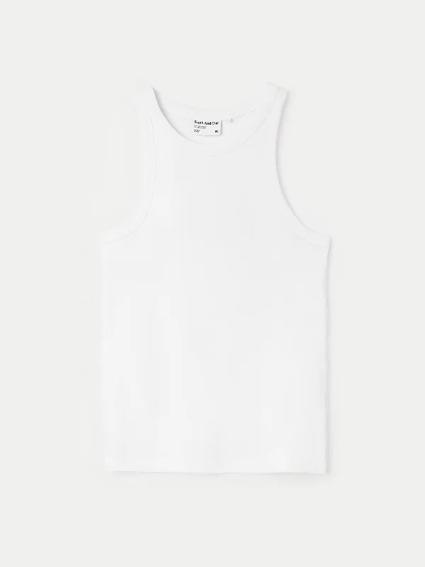 The Essential Tank Top in Bright White