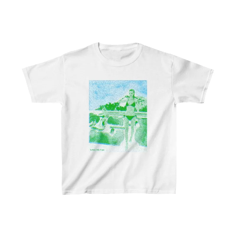 'A Dip in the Pool' baby tee