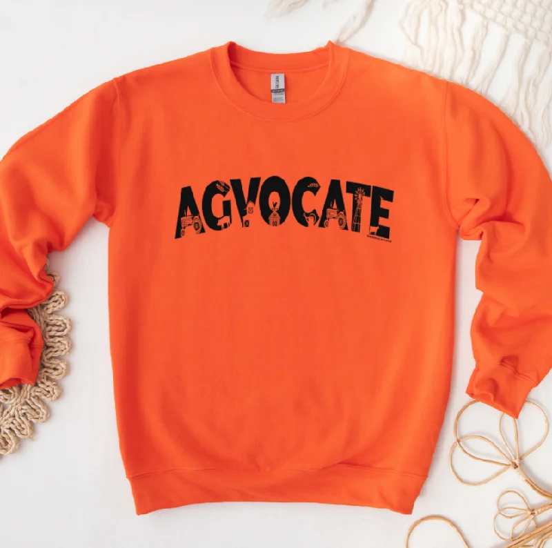 Agvocate Cutout Crewneck (S-3XL) - Multiple Colors!