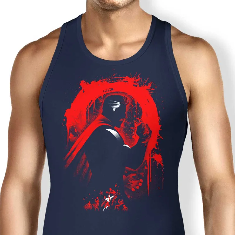 Unisex Tank Top / Navy / XS