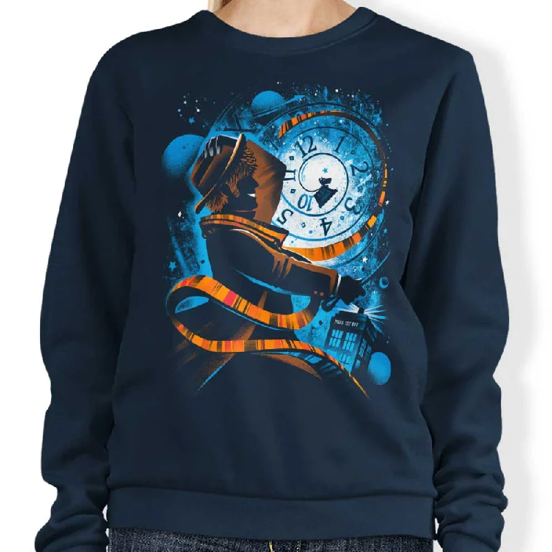 Sweatshirt / Navy / S