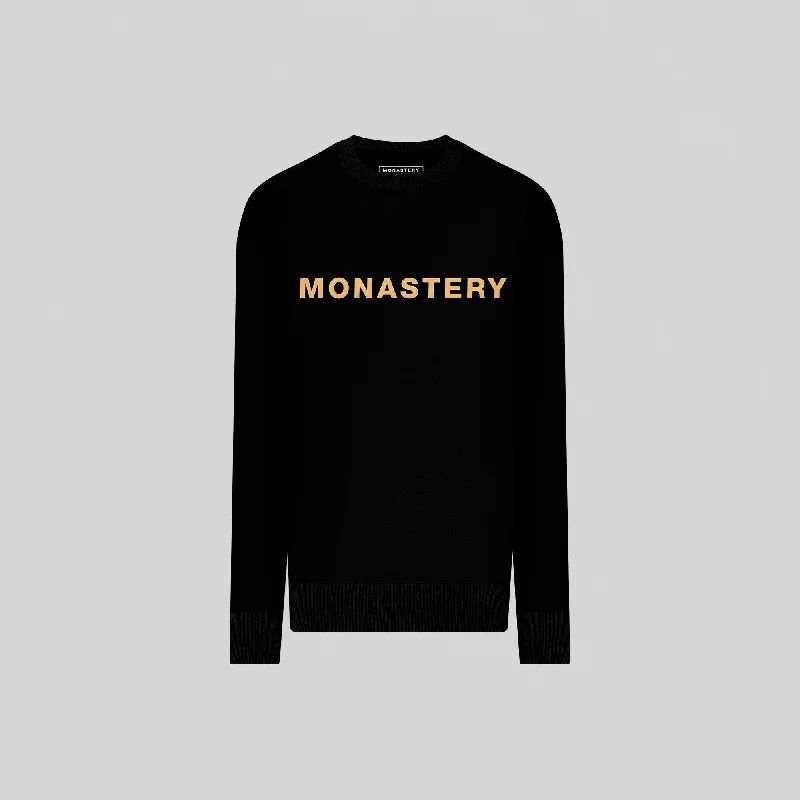 ASINE BLACK SWEATSHIRT