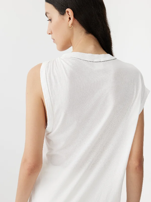 asymmetric twist detail tank