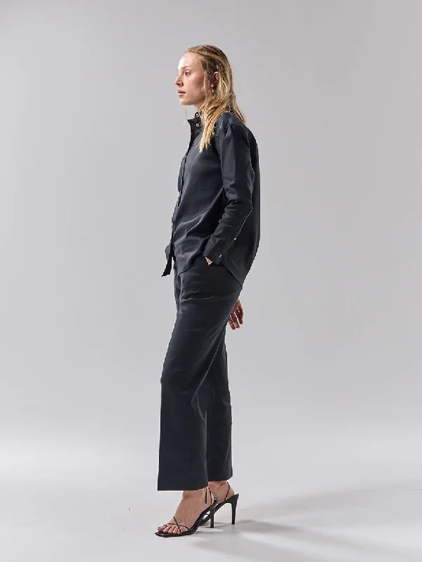 Batch 05 - Womens Black Linen - Shirt