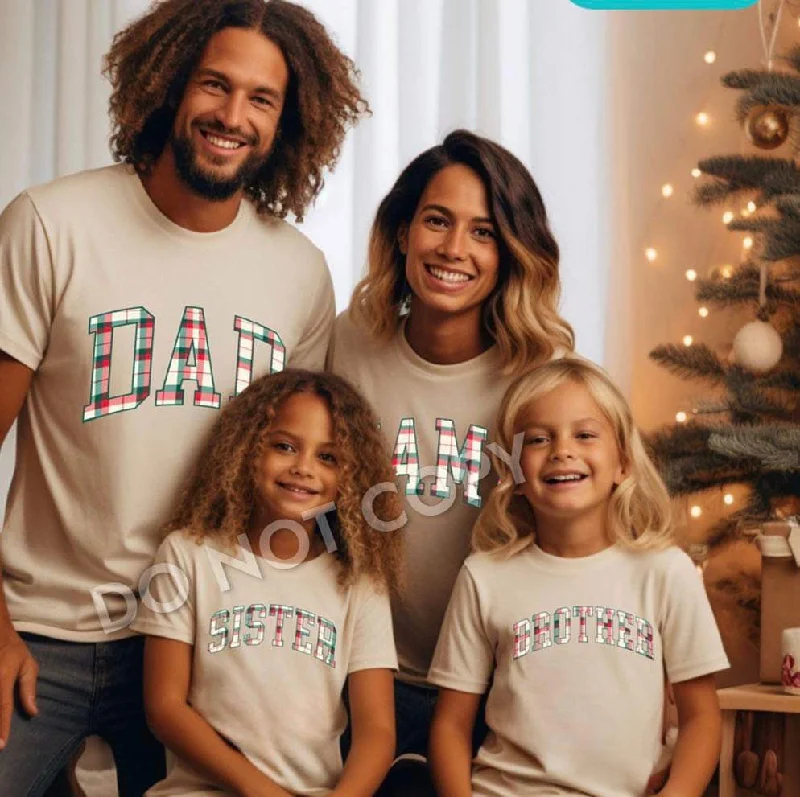 Christmas Family Tees (multiple designs)