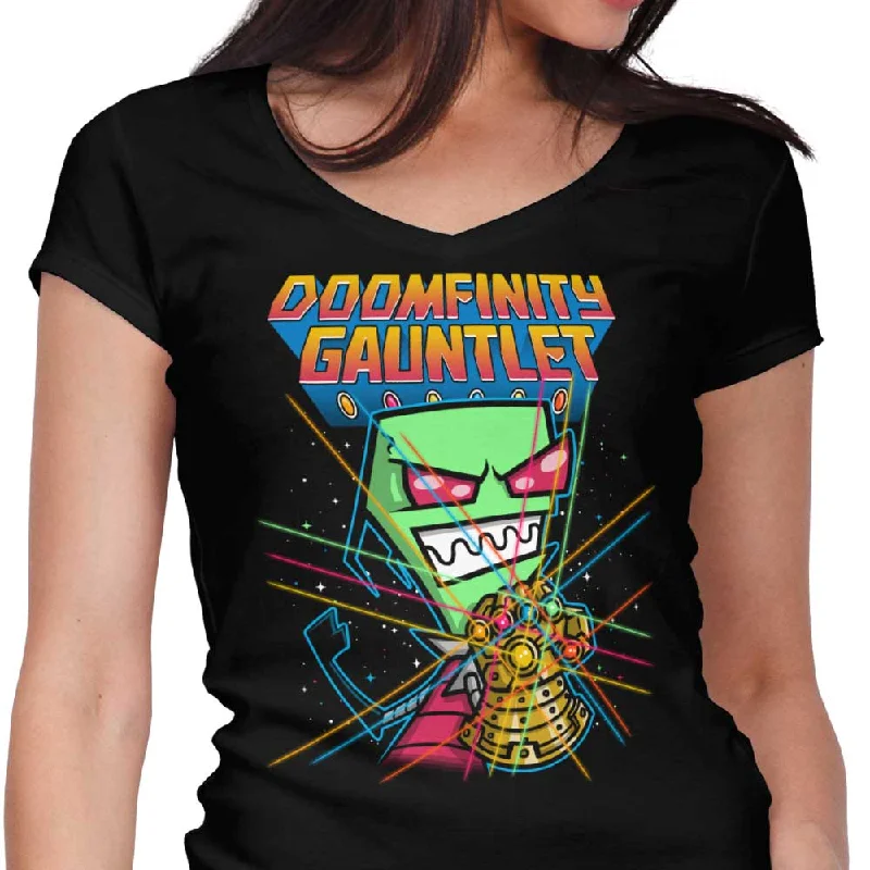 Doomfinity Gauntlet - Women's V-Neck