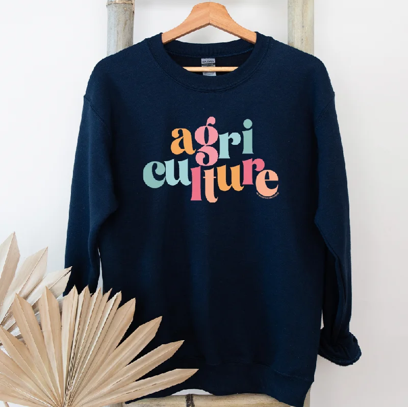 Colorful Agriculture Crewneck (S-3XL) - Multiple Colors!