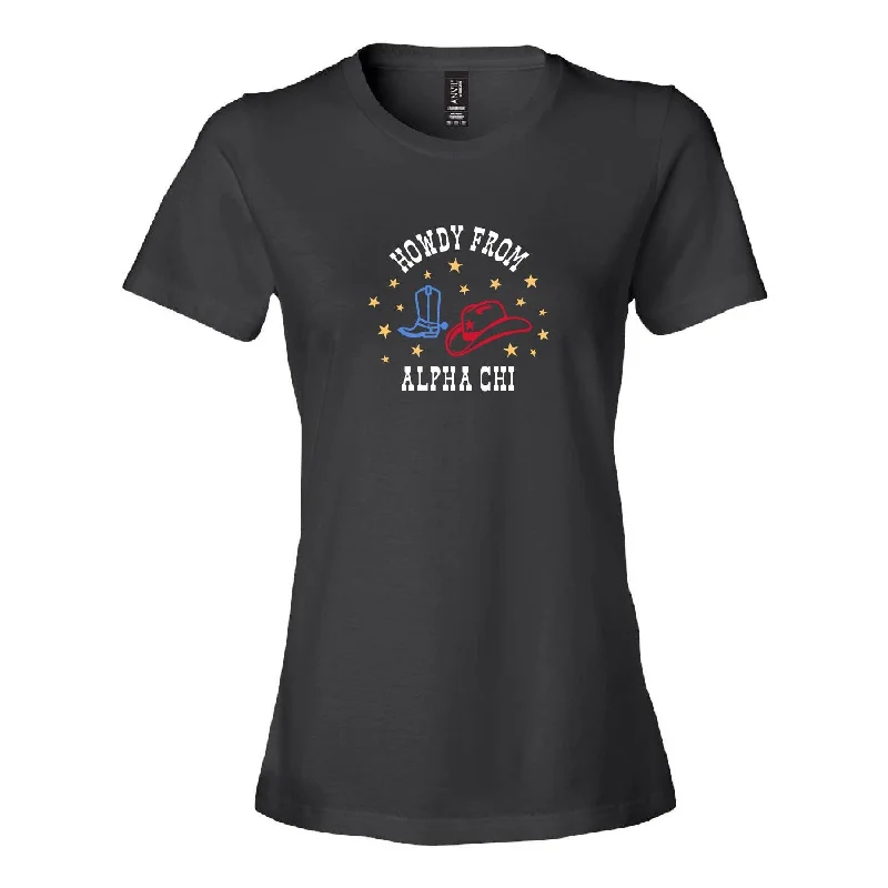 Cowgirl Baby Tee <br> (sororities A-D)