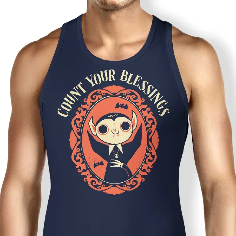 Unisex Tank Top / Navy / XS