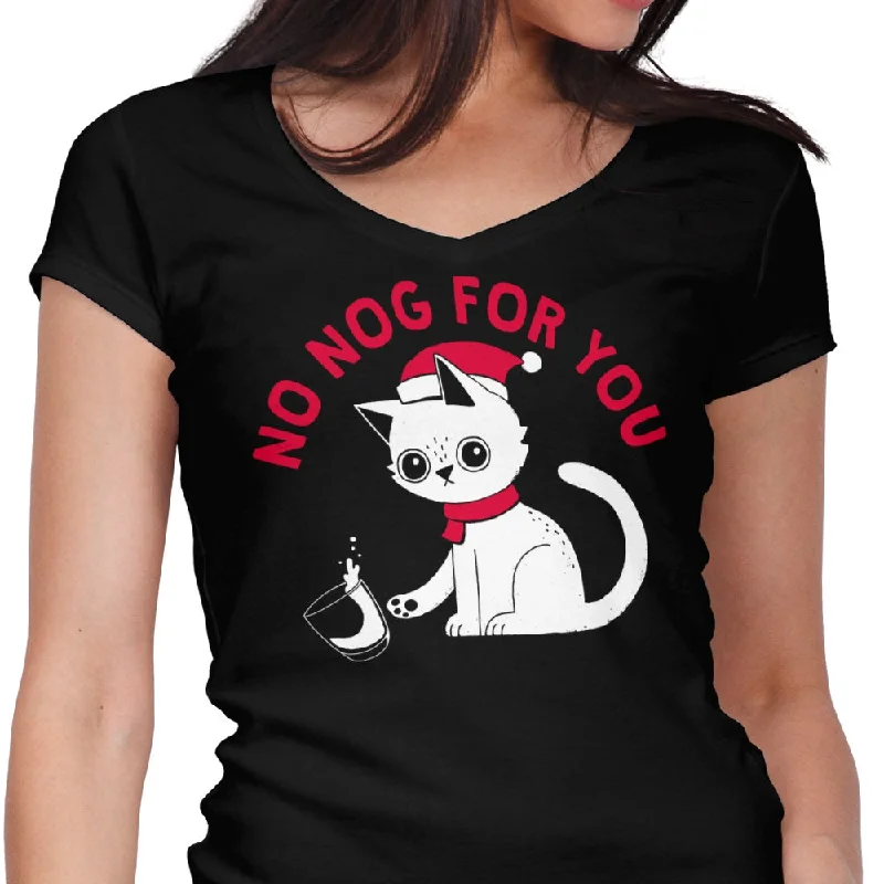 No Nog For You - Women's V-Neck