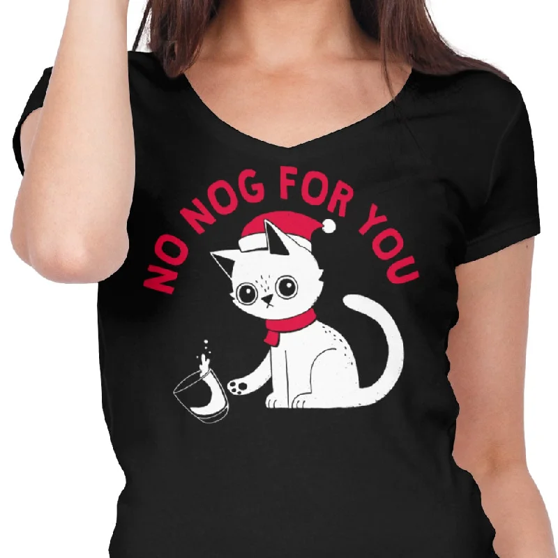 Women's Premium V-Neck / Black / S