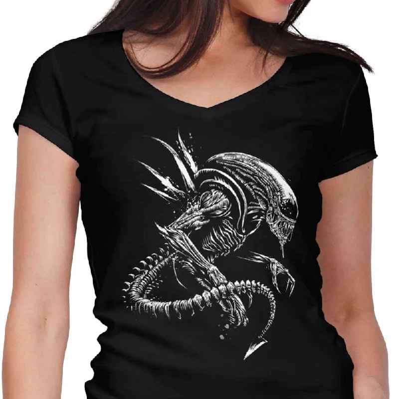 Space Rage - Women's V-Neck