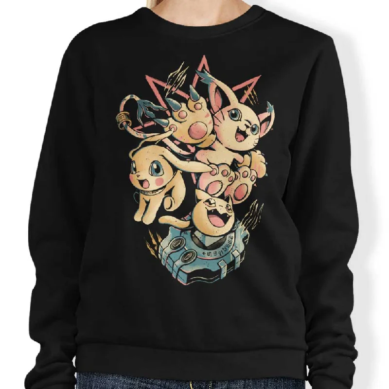 Digital Cat Evolution - Sweatshirt