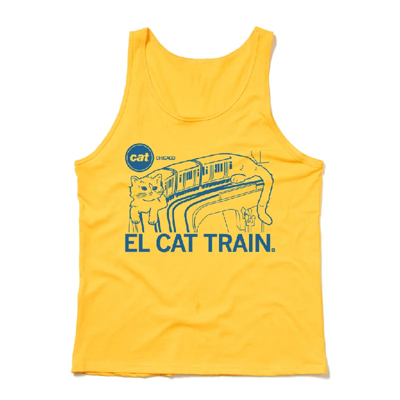 El Cat Train Tank Top