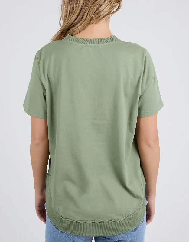 Farrah Short Sleeve Tee - Fern