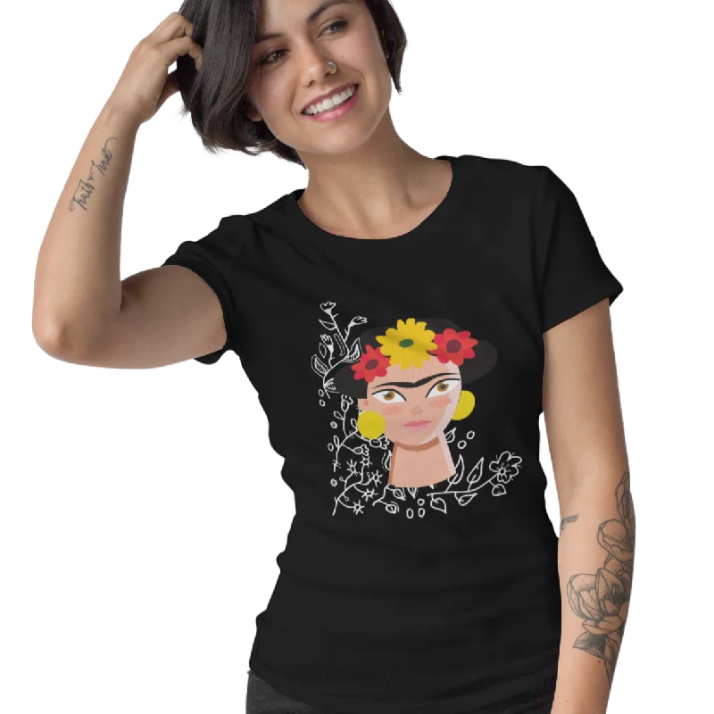 Frida Says T Shirt for Women D35