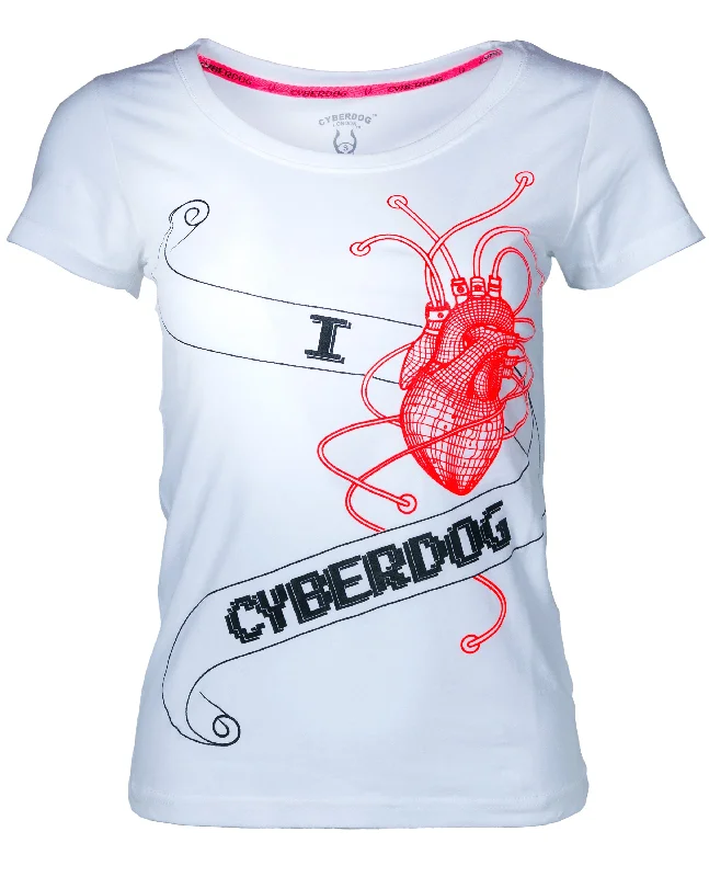 GIRLS I HEART CYBERDOG T-SHIRT