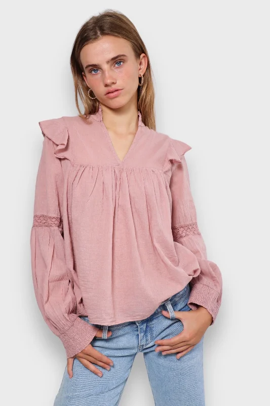 ""Glory"" blouse pink