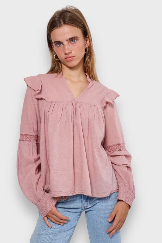 ""Glory"" blouse pink