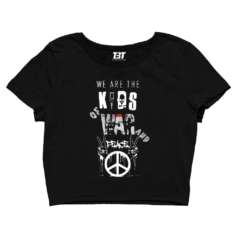 Crop Top - Kids Of War And Peace