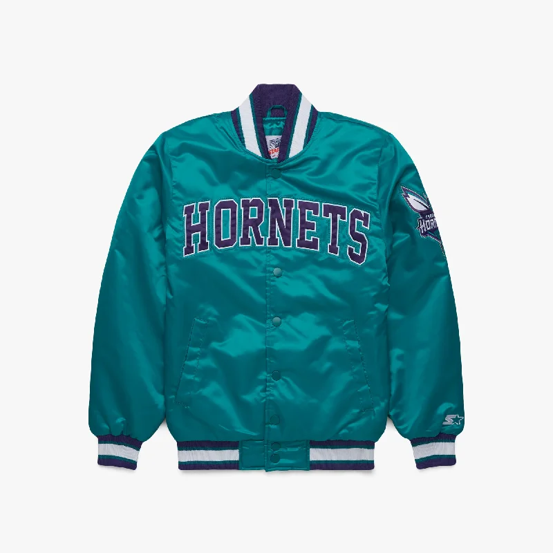 HOMAGE x Starter Hornets Satin Jacket