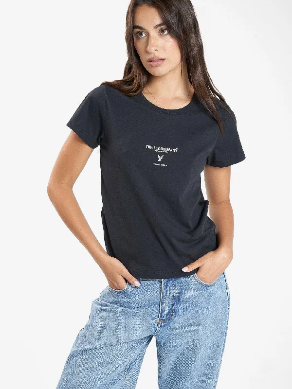 Honour Everyday Tee - Washed Black