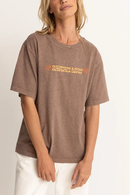 Islander Oversized Tee Chocolate