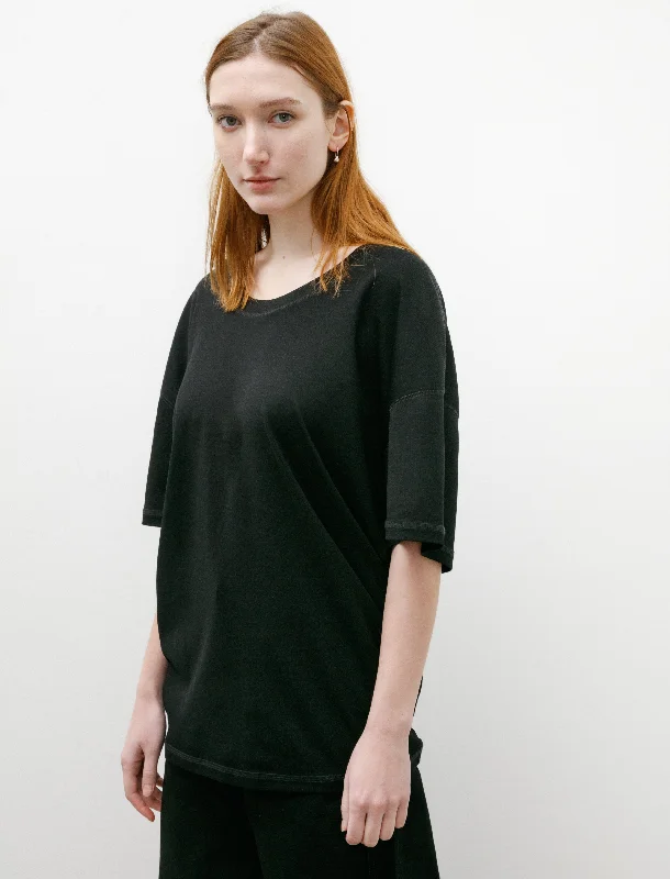 Rib T-Shirt Black