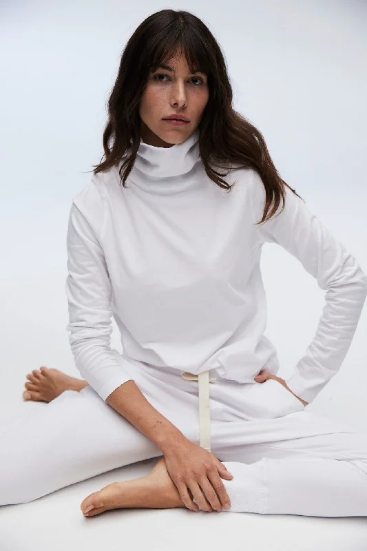 Luna Skivvy White