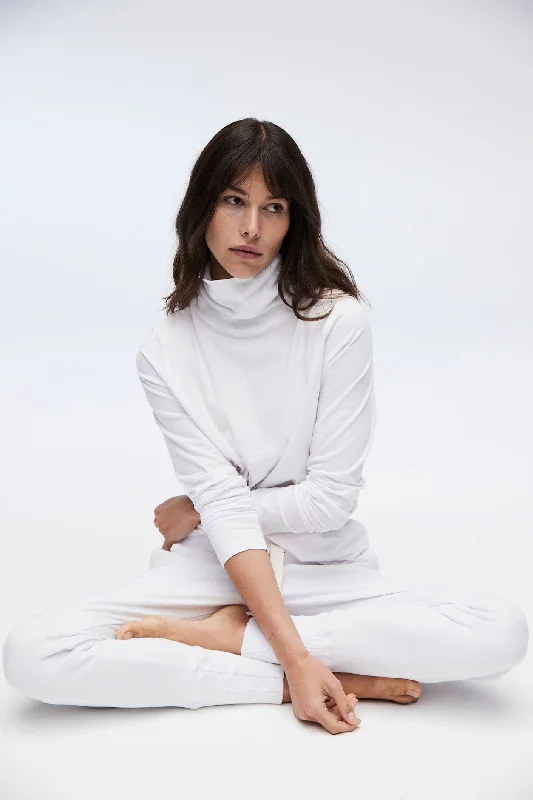 Luna Skivvy White