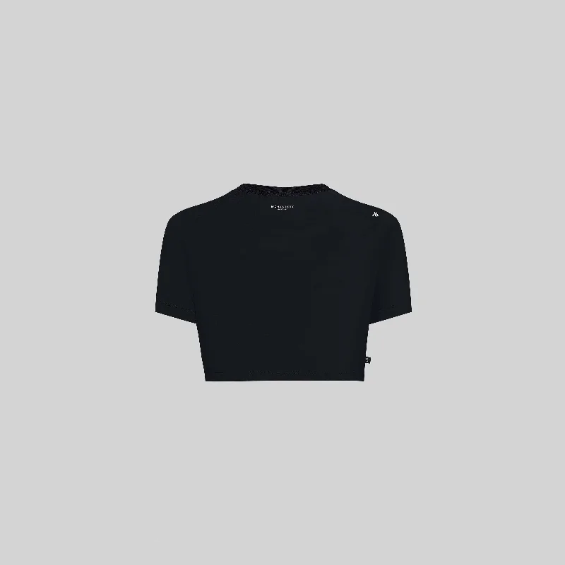 LYKAN CROP TOP BLACK