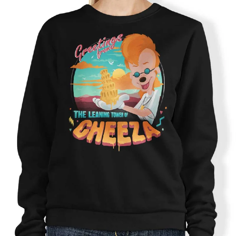 The Leaning Tower of Cheeza - Sweatshirt