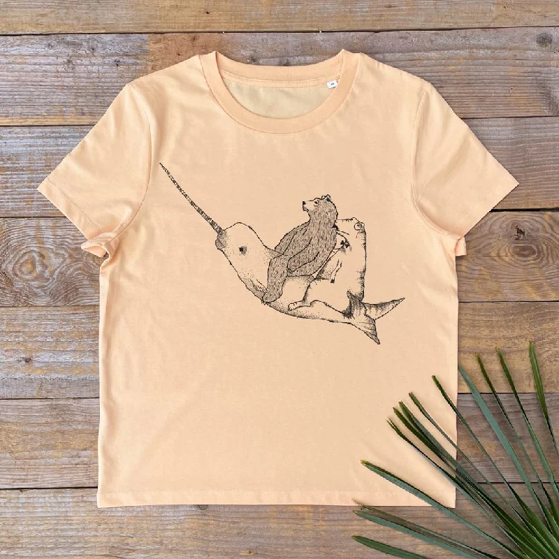 'Narwhal' Scoop Neck T-Shirt