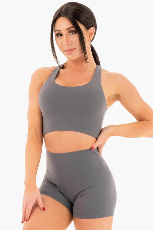 NKD Sports Bra - Charcoal