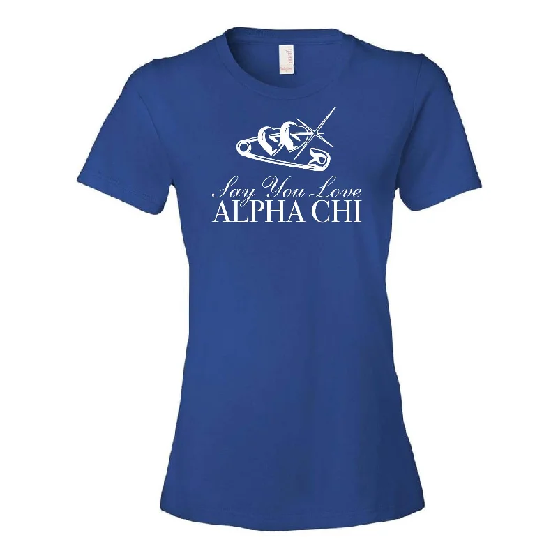 Pin it Baby Tee (sororities A-D)