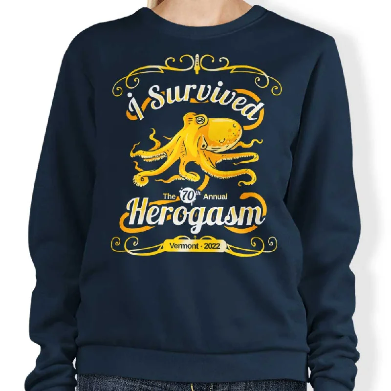 Sweatshirt / Navy / S