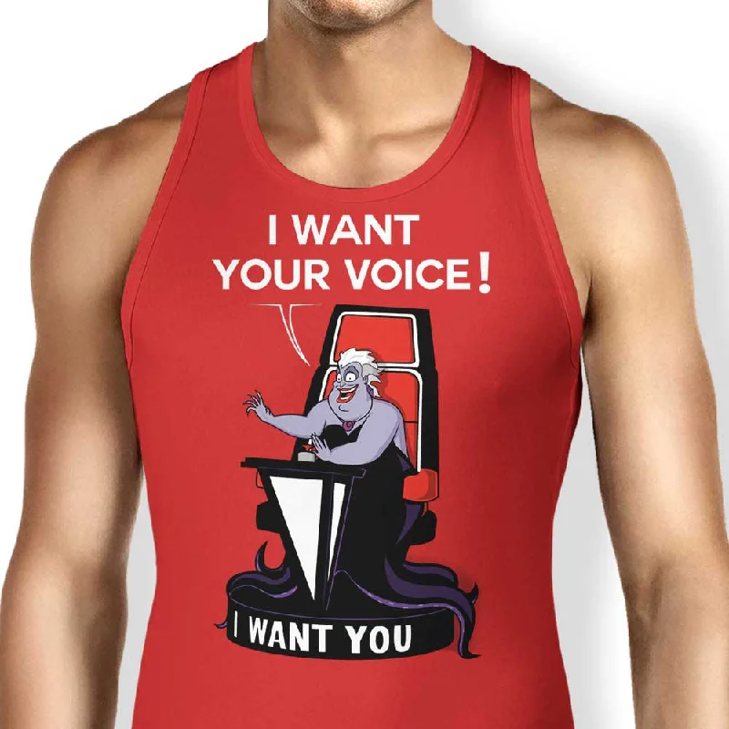 I Want Your Voice - Tank Top