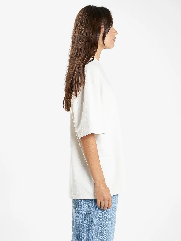 Reality Check Oversized Tee - Heritage White