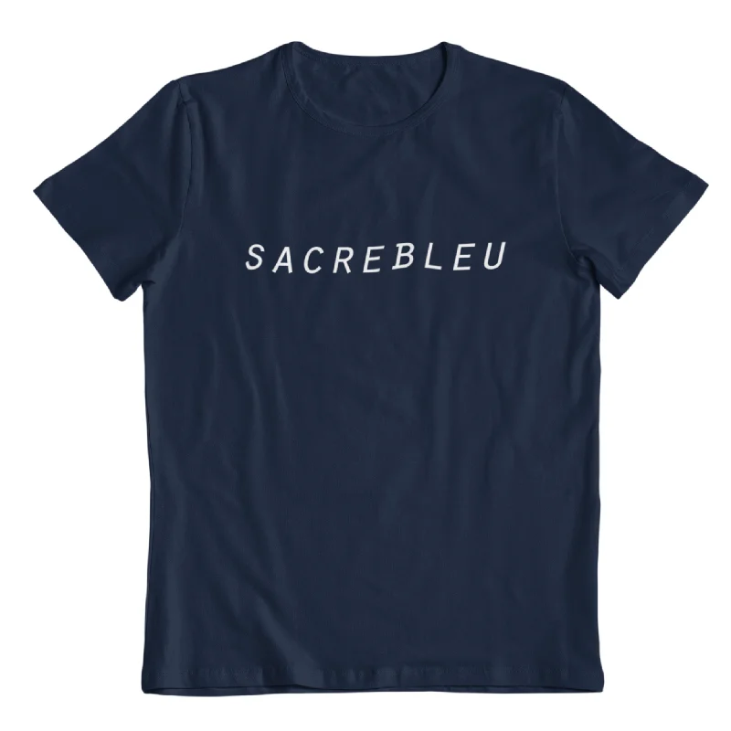 SACREBLEU, BABY TEE - NAVY