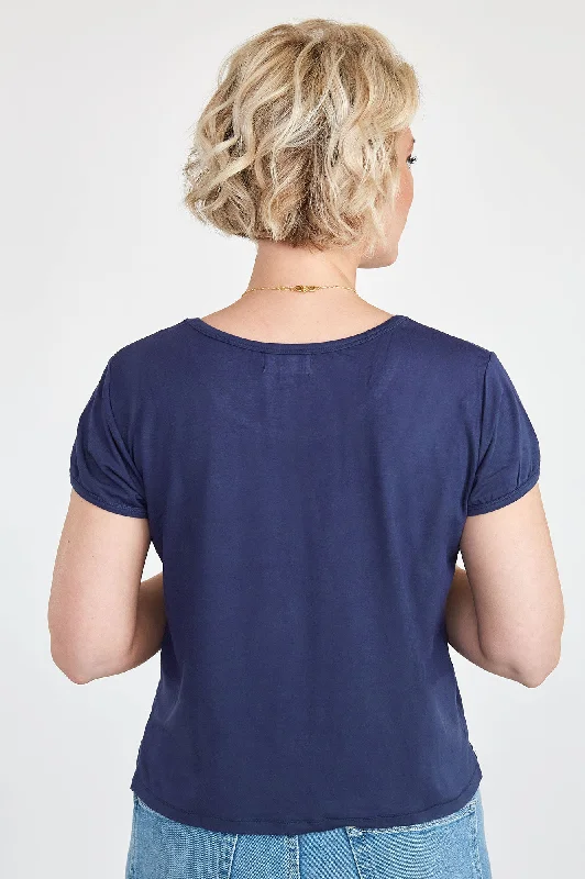 Short T-Shirt | Navy