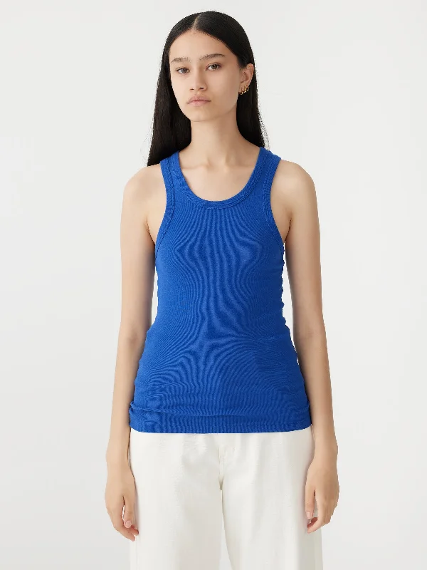 slim superfine rib tank