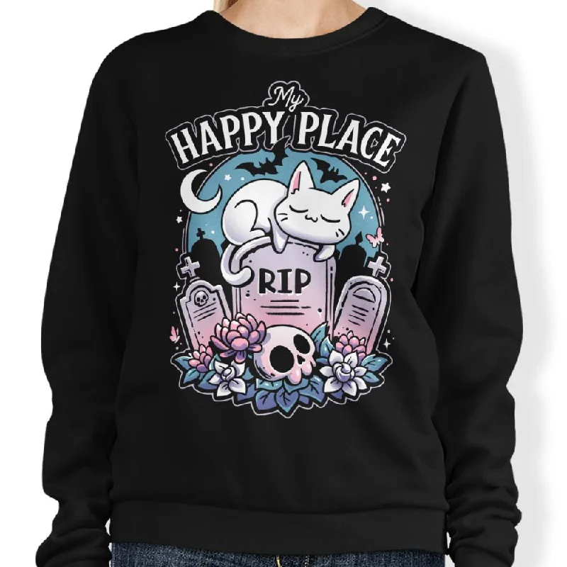 Cemetery Cat Nap - Sweatshirt