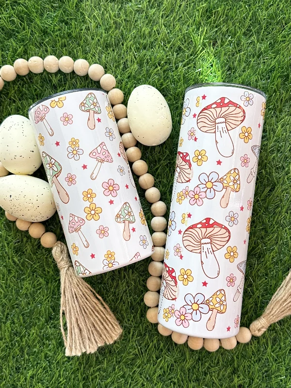 Spring Mushrooms Tumblers