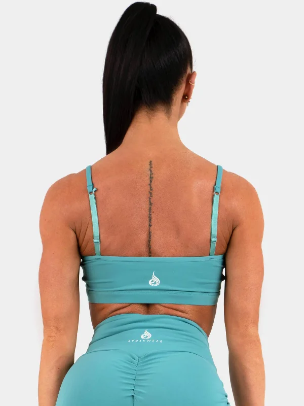 Staples Sports Bra - Teal