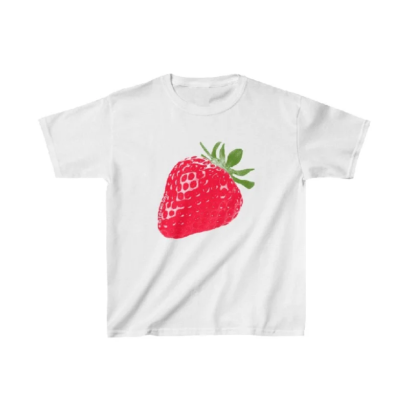 'Strawberry Fields' baby tee