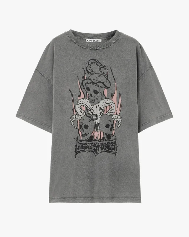 Skull Print T-Shirt