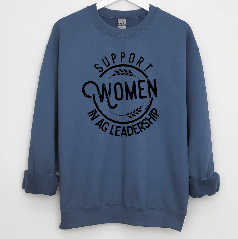 Support Women in Ag Leadership Crewneck (S-3XL) - Multiple Colors!