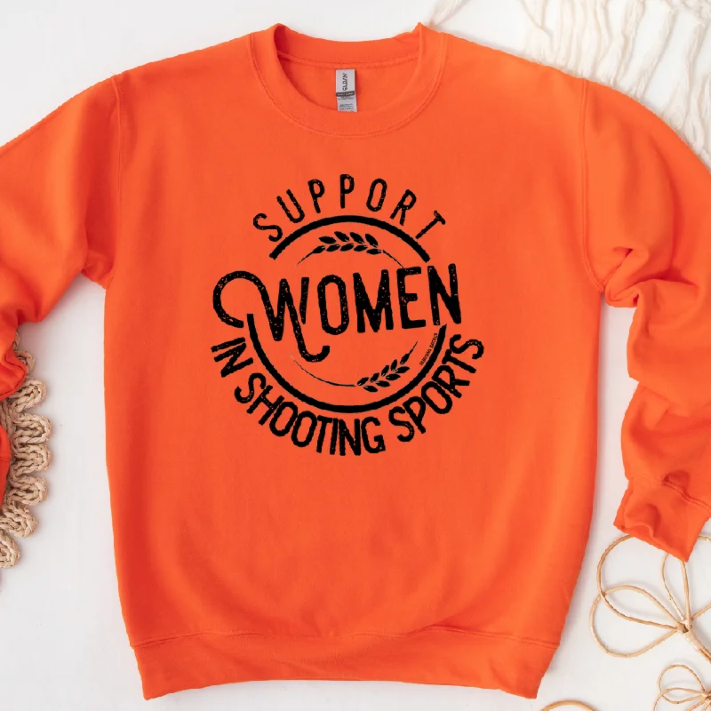 Support Women in Shooting Sports Crewneck (S-3XL) - Multiple Colors!