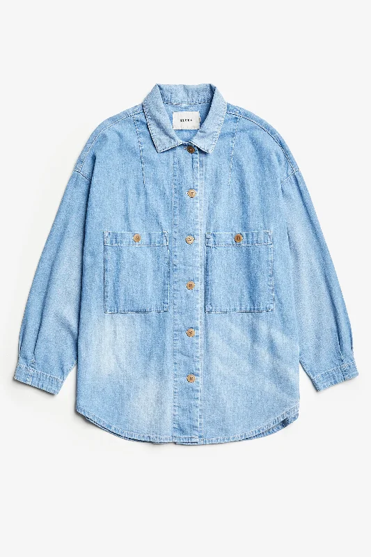 Sway Painters Shirt Multi Blue