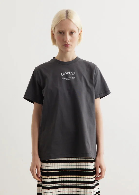 Basic Jersey Ganni T-Shirt